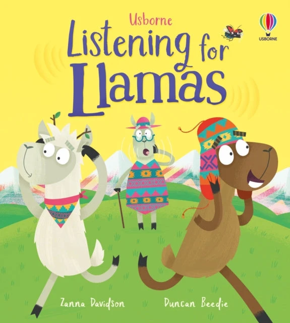 KNYGA Zanna Davidson Listening for Llamas, A kindness and empathy book for children'