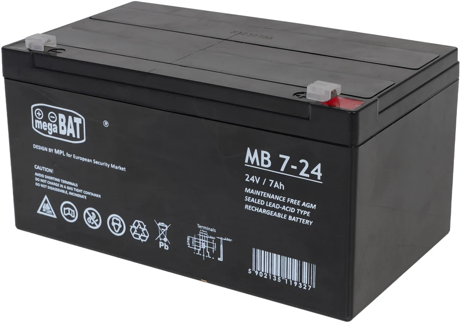 Vaikiškų Elektrinių transporto priemonių akumuliatorius 24V 7AH