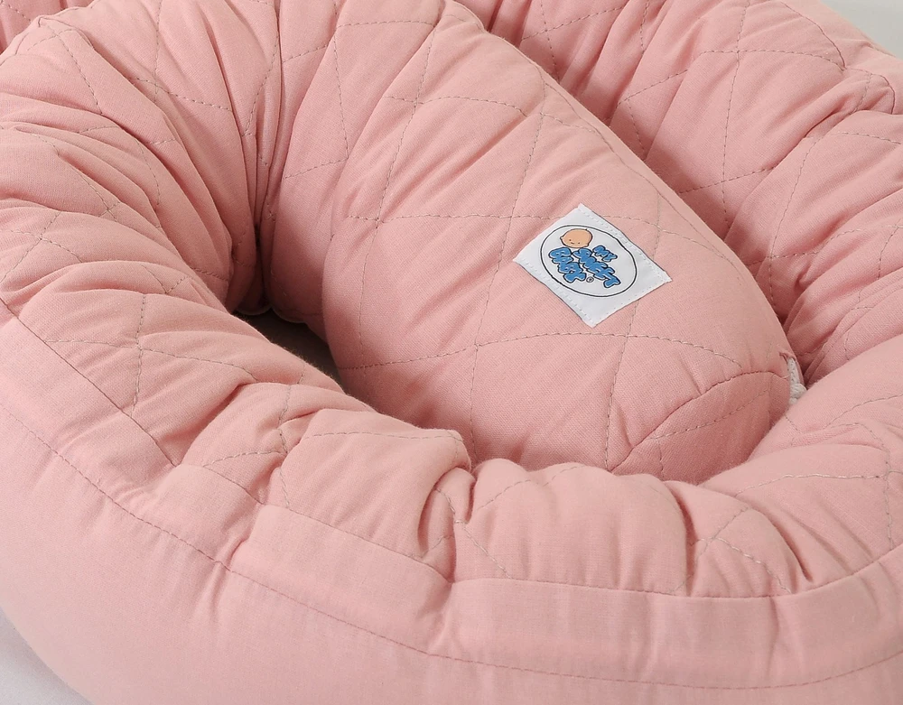 My Sweet Baby Kūdikio lizdelis ir gyvatėlės formos pagalvėlė – pilka