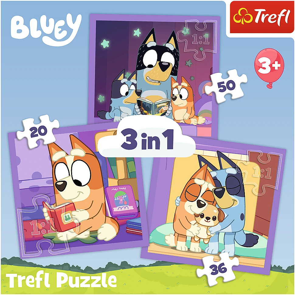 Trefl Dėlionė 106 vnt. - Bluey
