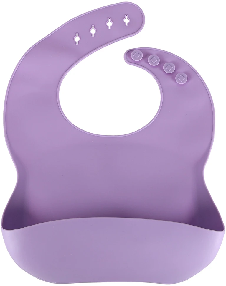 Vaikiškų silikoninių įrankių rinkinys 8 vnt violetinės spalvos