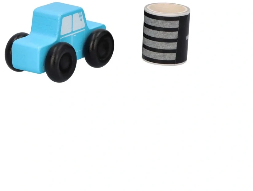 Adam Toys Vaikiškas muzikinis instrumentų rinkinys su vovere, nuo 3 metų, medinis, skatina kūrybiškumą, mėtų spalvos