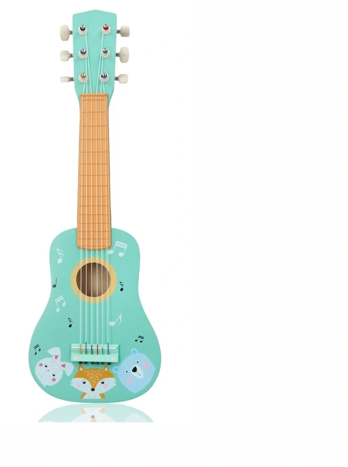 Adam Toys Vaikiškas muzikinis instrumentų rinkinys su vovere, skatina kūrybiškumą, nuo 3 metų, mėtų spalvos