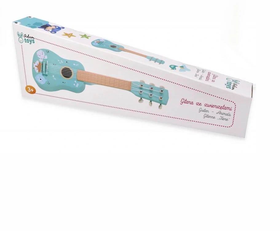 Adam Toys Vaikiškas muzikinis instrumentų rinkinys su vovere, skatina kūrybiškumą, nuo 3 metų, mėtų spalvos
