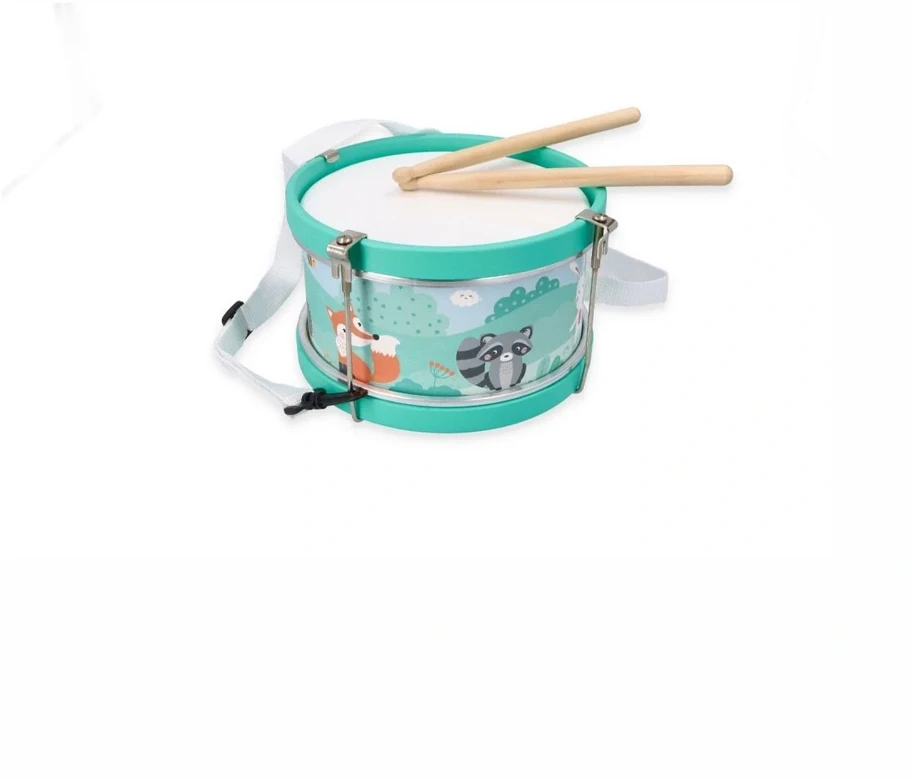 Adam Toys Vaikiškas muzikinis instrumentų rinkinys su vovere, nuo 3 metų, medinis, miętinis