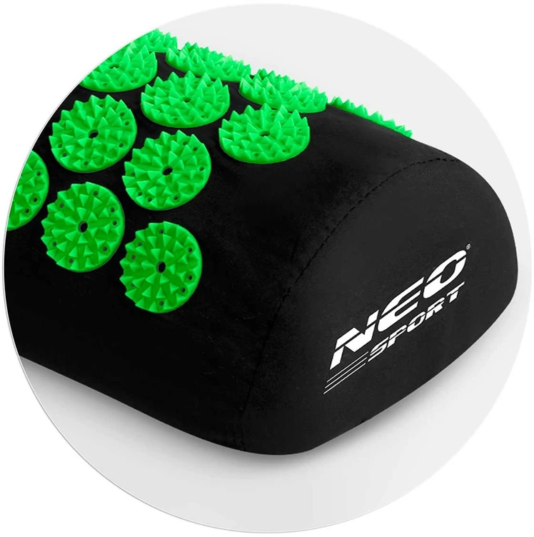 Akupresūros kilimėlis Neo-Sport NS-901 juodai žalias