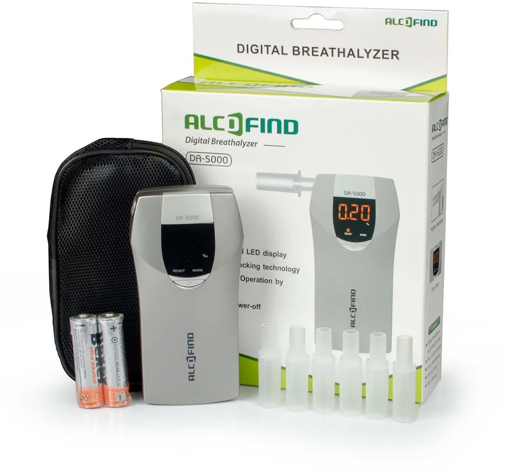 Alcofind DA 5000 puslaidininkinis alkotesteris