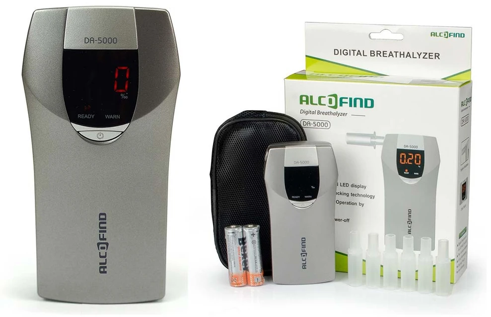 Alcofind DA 5000 puslaidininkinis alkotesteris