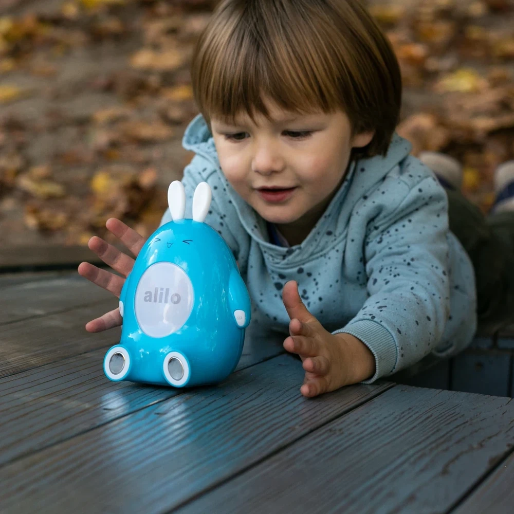 Alilo Happy Bunny P1 mėlyna - polska wersja językowa