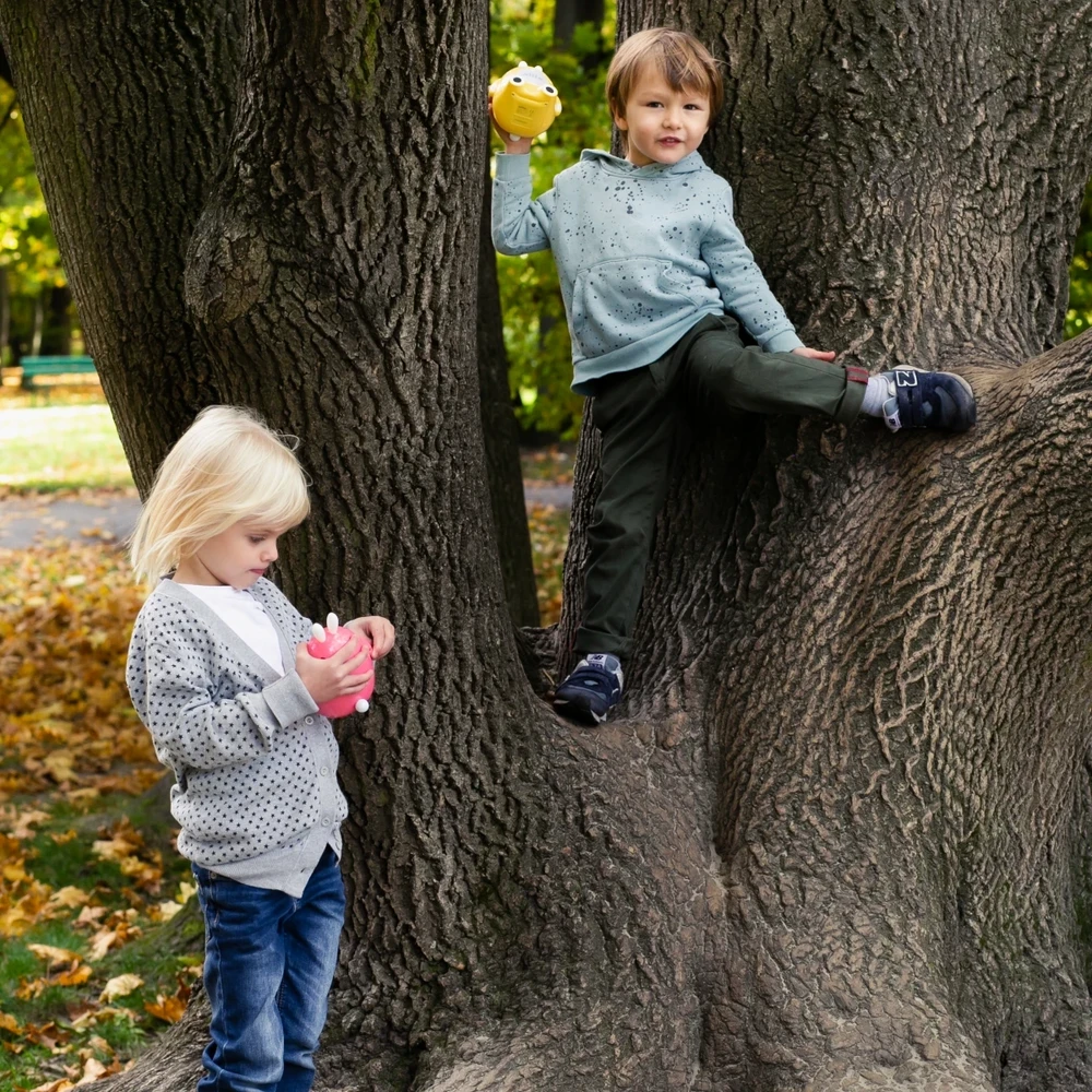 Alilo Happy Bunny P1 geltona - polska wersja językowa