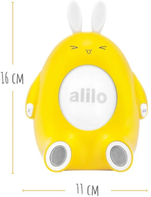 Alilo Happy Bunny P1 geltona - polska wersja językowa
