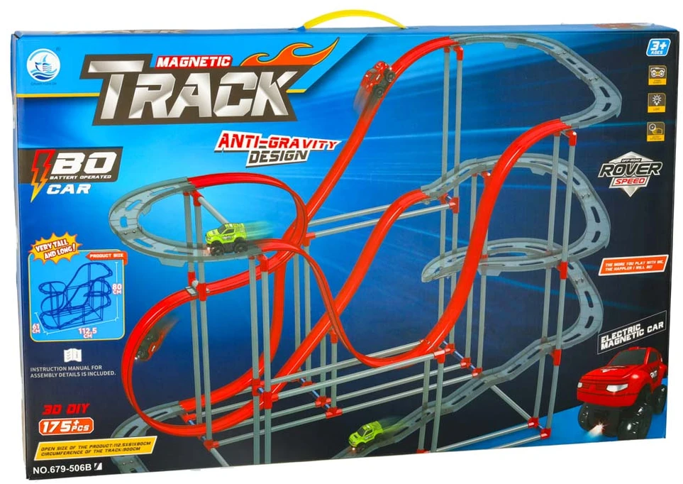 Antigravitacinių automobilių lenktynių trasa 175 el.