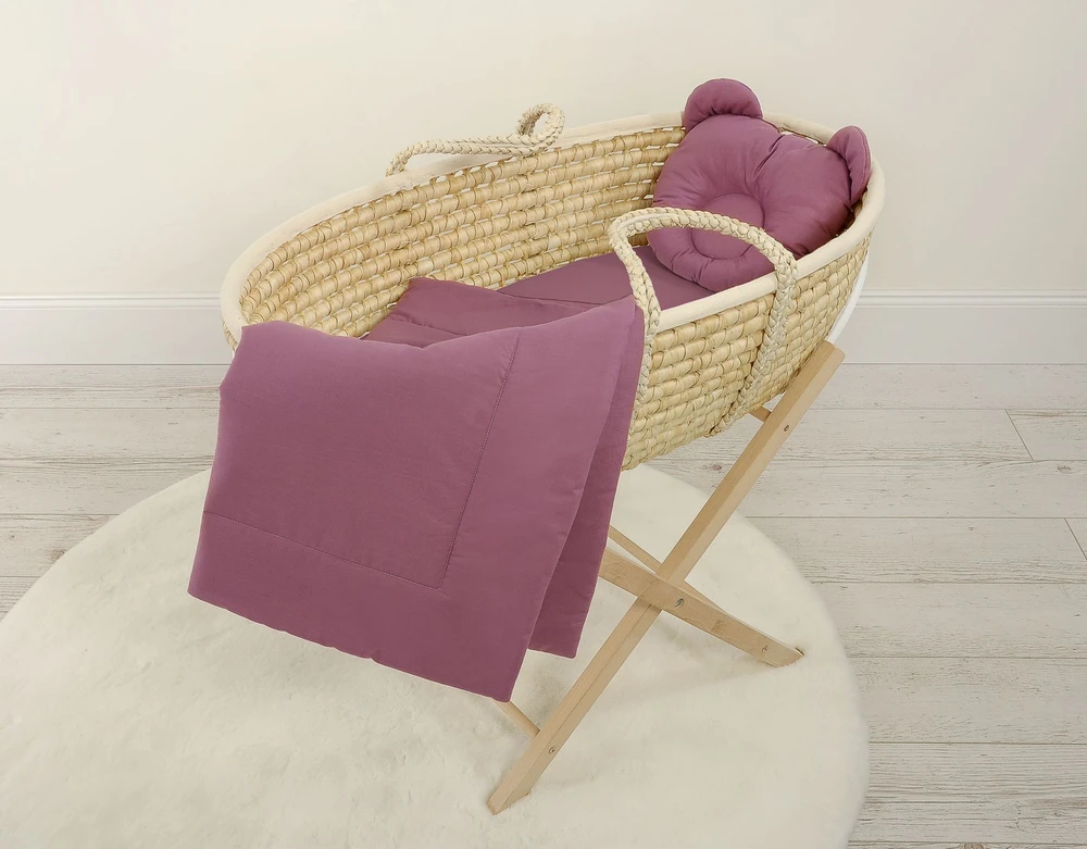 My Sweet Baby Antklodė su pagalvė kūdikiui, 2 dalių rinkinys, pastelinių violetinė
