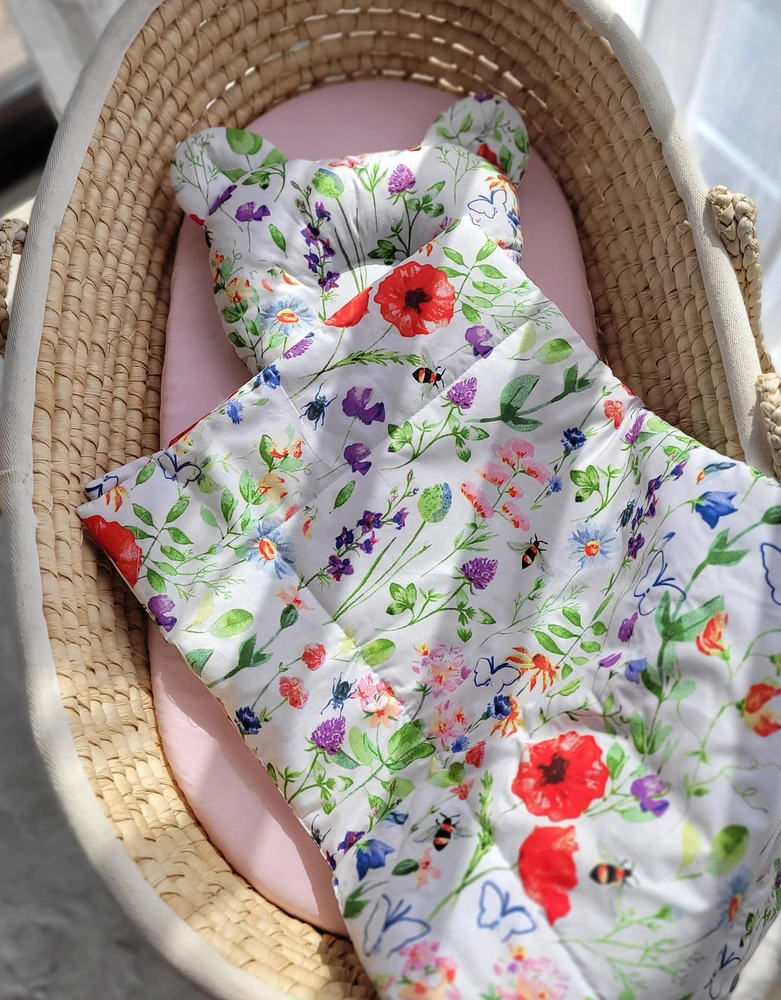 My Sweet Baby Antklodė su pagalve kūdikiui 2 dalių rinkinys, pieva