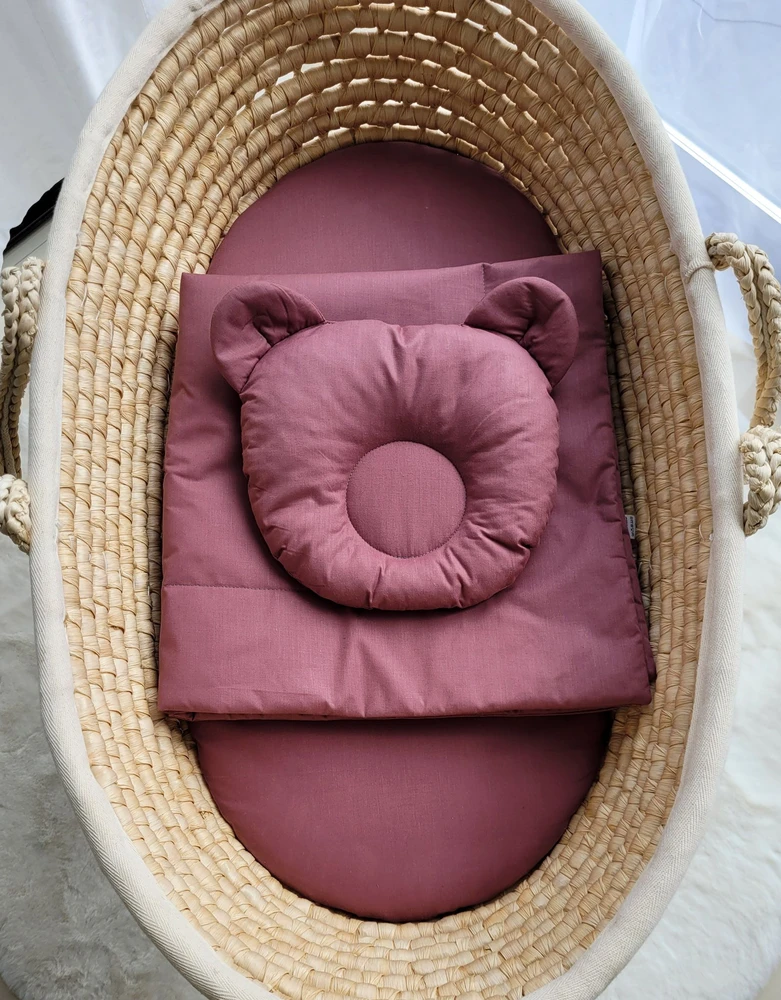 My Sweet Baby Antklodė su pagalvė kūdikiui, 2 dalių rinkinys, pastelinių violetinė