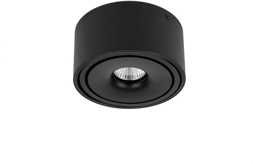 Lubinis šviestuvas V-tac 28W LED paviršinis šviestuvas, juodas, 3000-6400K