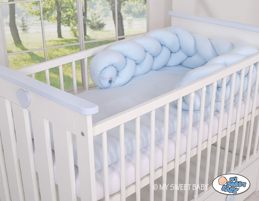My Sweet Baby Pynėta lovytės apsauga – mėlyna