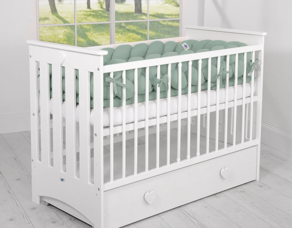 My Sweet Baby Mazguota apsauginė pagalvėlė XXL – pasteliai žalia