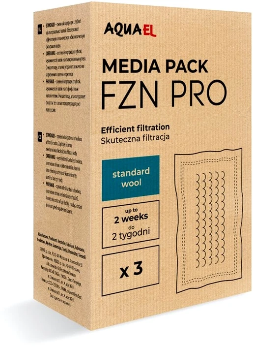 Aquael kasetės FZN PRO Standart 3vnt