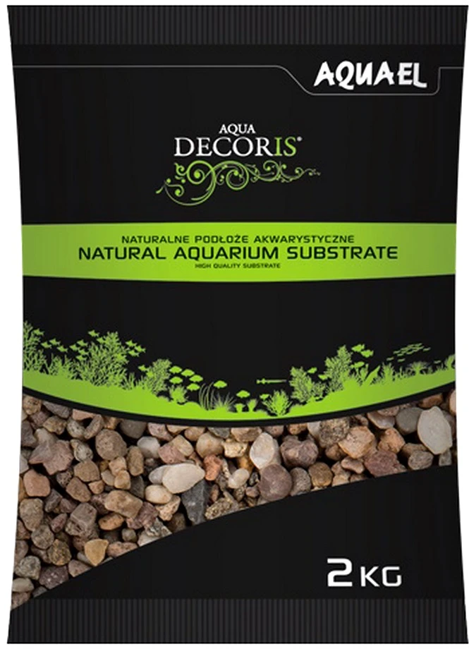 Aquael gruntas natūralus 5-10mm 10kg