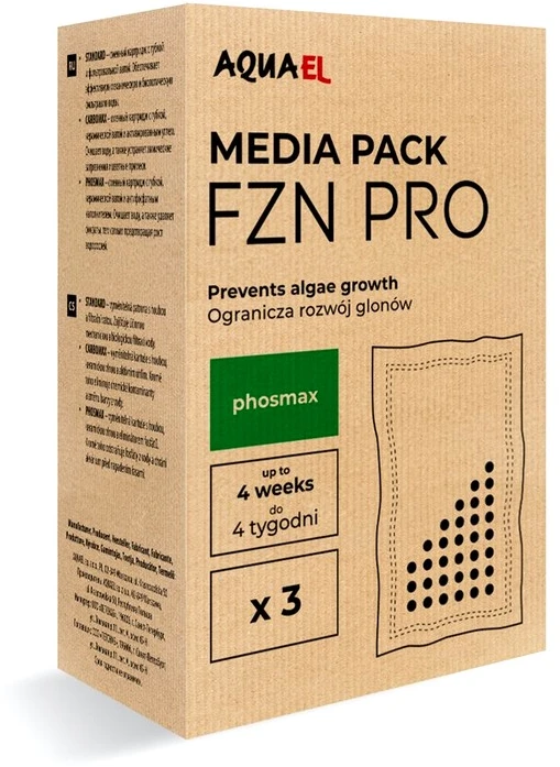 Aquael kasetės FZN PRO Phosmax 3vnt
