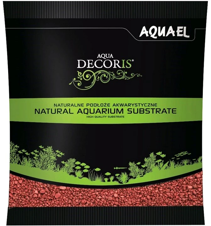 Aquael kvarcinis raudonas gruntas 1kg