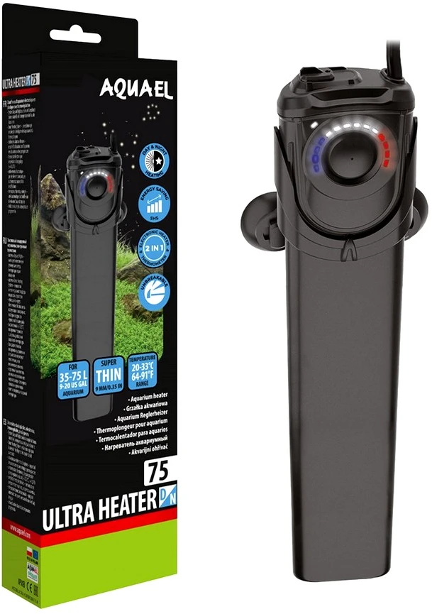 Aquael Ultra šildytuvas D&N 75W