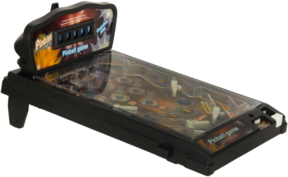 Ikonka Pinball flipper stalas arkadinis žaidimas su šviesomis ir muzika