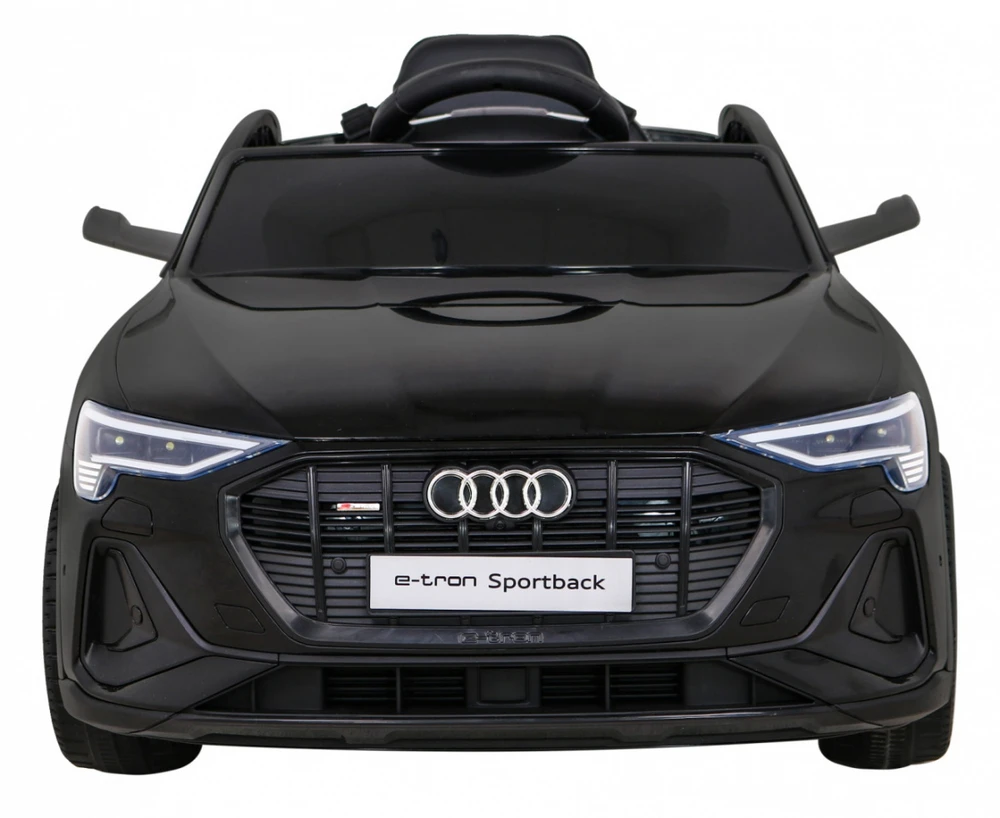 Ramiz Elektromobilis vaikams Audi E- Tron QLS-6688, 4x4, juodas