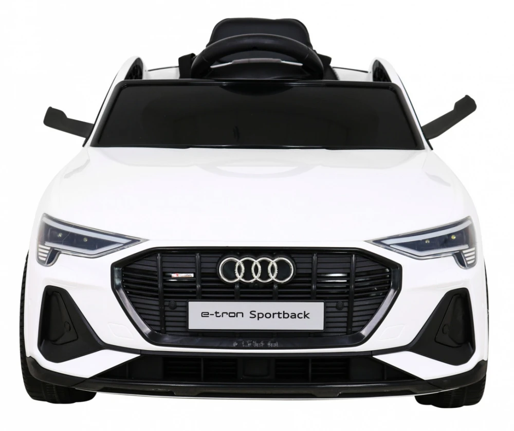 Ramiz Elektromobilis vaikams Audi E- Tron QLS-6688, 4x4, baltas