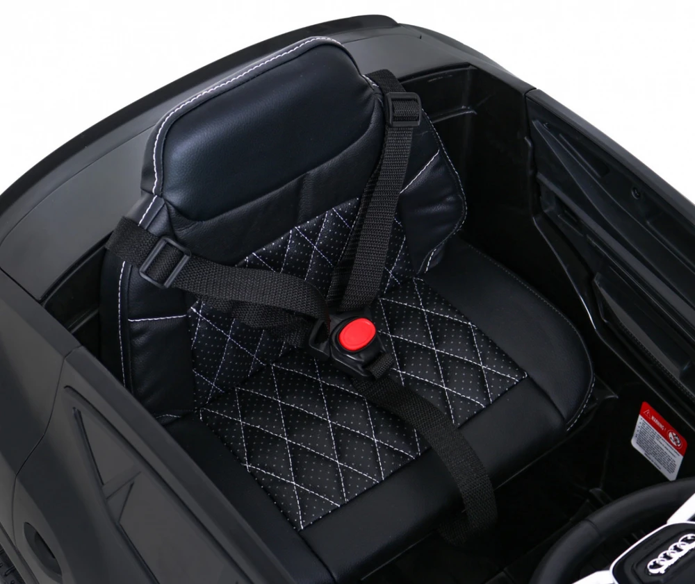 Ramiz Elektromobilis vaikams Audi E- Tron QLS-6688, 4x4, juodas