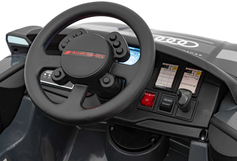 Ramiz Elektromobilis Audi RSQ E-TRON, Pilkas