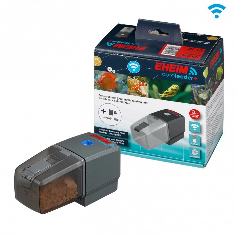 Automatinis akvariumo maitinimo įrenginys su Wi-Fi valdymu, EHEIM autofeeder+ 3583