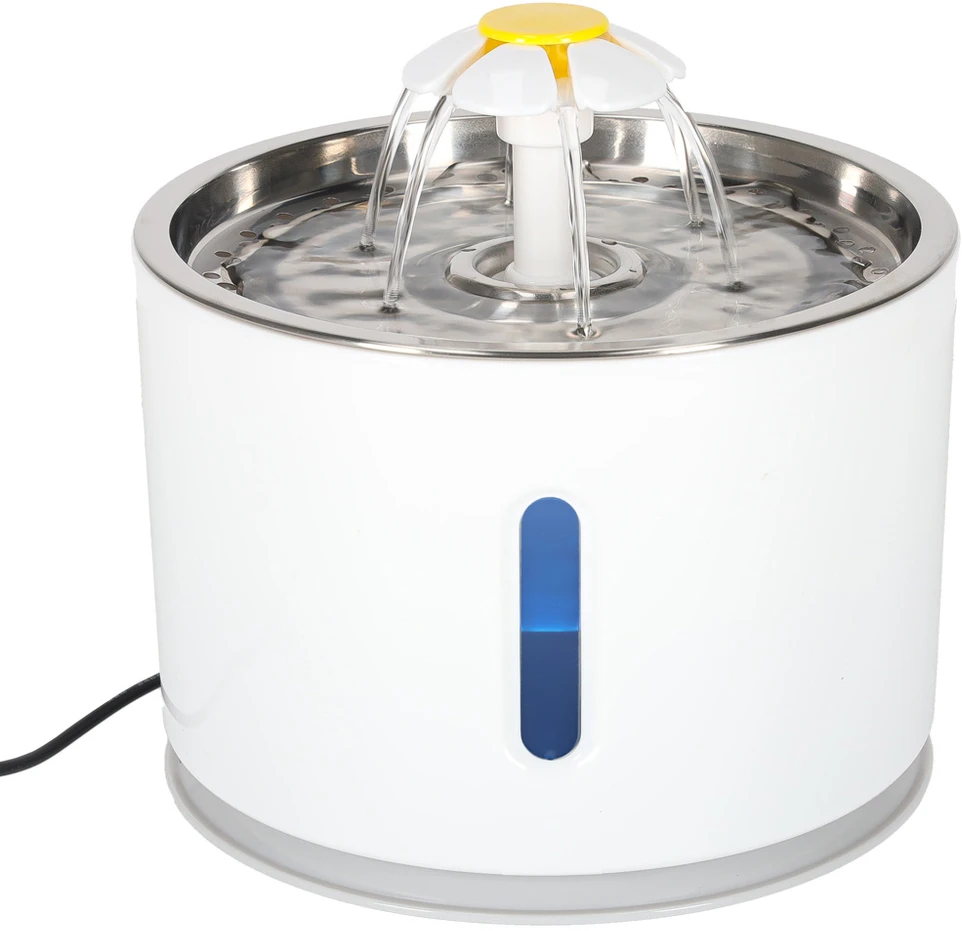 Generic Gertuvė gyvunams automatinė USB LED 2,4 l su valymo filtru