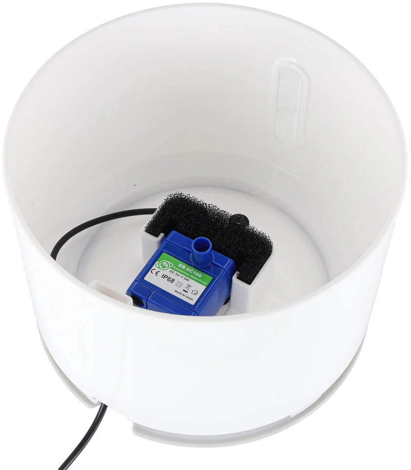 Generic Gertuvė gyvunams automatinė USB LED 2,4 l su valymo filtru