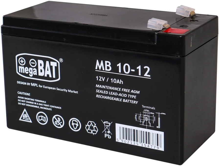 Ramiz AKUMULIATORIUS 12V/10AH-MB