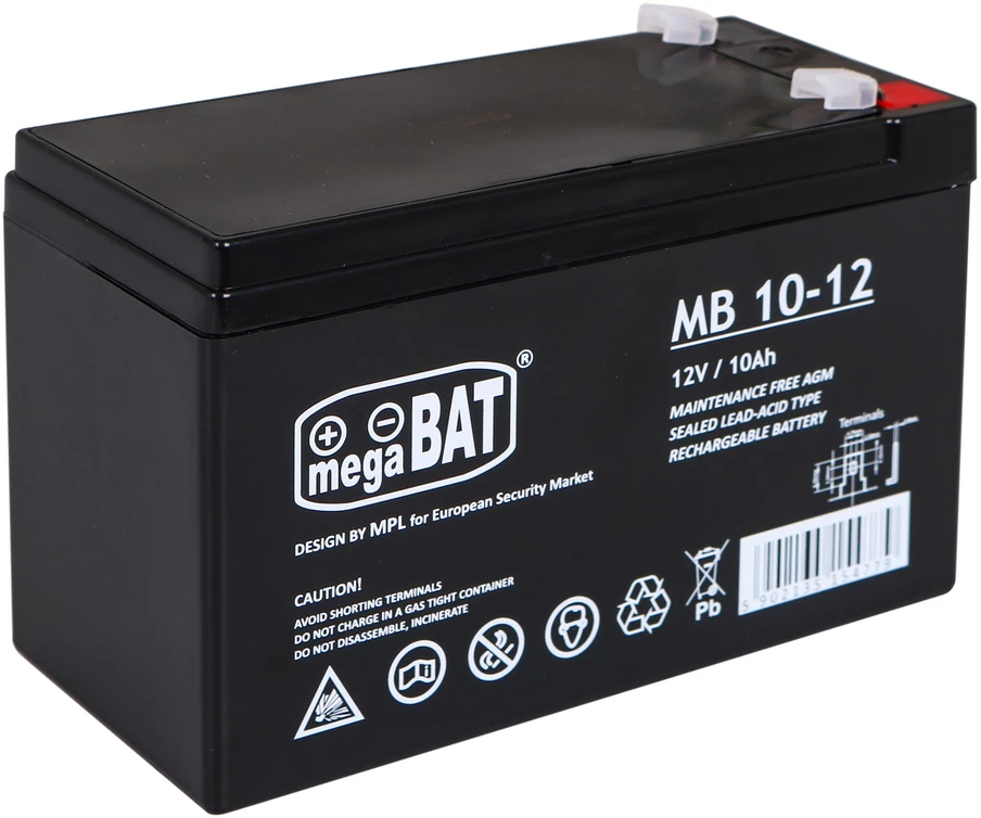Ramiz AKUMULIATORIUS 12V/10AH-MB