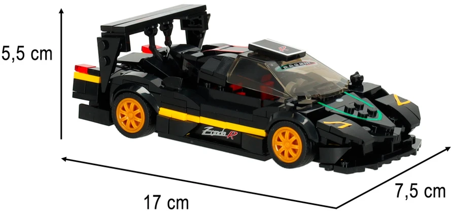 konstruktorius Nuotoliniu būdu valdomas automobilis Zonda R 1:28