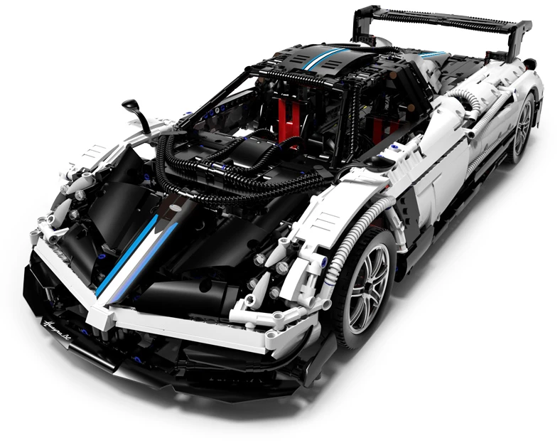 RASTAR 1:8 mastelio surenkamas automodelis Pagani Huayra BC Bricks, 97910
