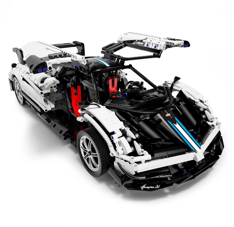 RASTAR 1:8 mastelio surenkamas automodelis Pagani Huayra BC Bricks, 97910