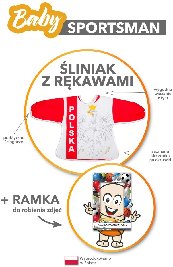 Baby Gadgets Juokinga seilinukė su rankovėmis ir kišene, vaikams nuo 1 metų, reguliuojama, mėlyna