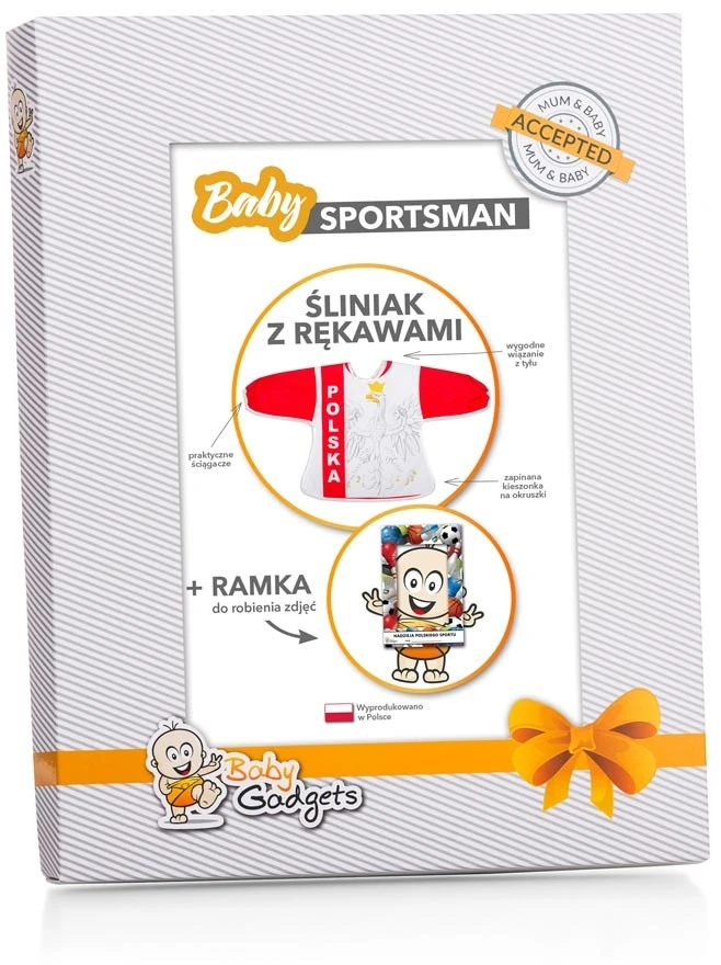 Baby Gadgets Juokinga seilinukė su rankovėmis ir kišene, vaikams nuo 1 metų, reguliuojama, mėlyna