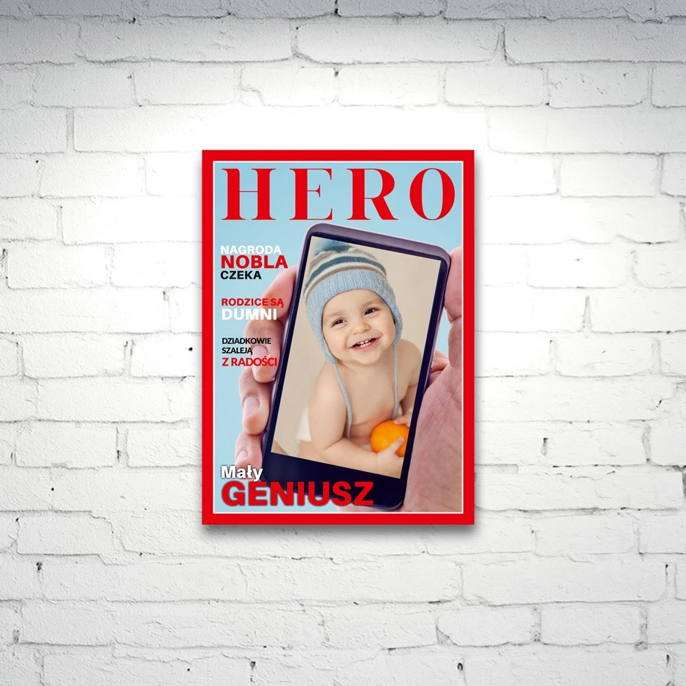 Baby Gadgets Personalizuotas žurnalo viršelis su vaiko nuotrauka, dekoravimui