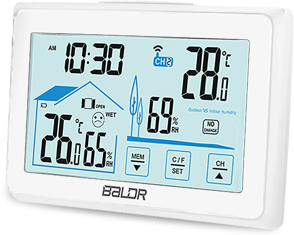 Baldr Orai stotis su ekranu BD-910, balta