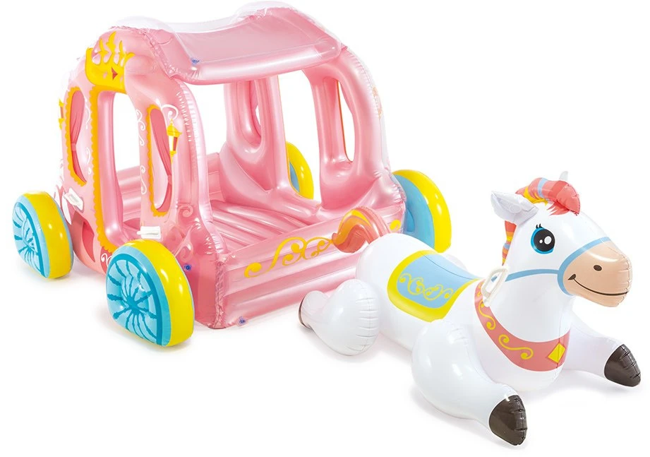 Intex Princess Carriage Pripučiamas 56514NP Rožinė