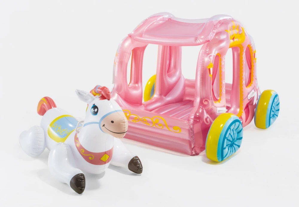 Intex Princess Carriage Pripučiamas 56514NP Rožinė