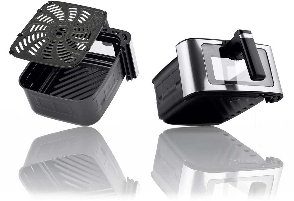 Bealiejė gruzdintuvė Berdsen BD-655, 6,5 l, 1700 W, juoda