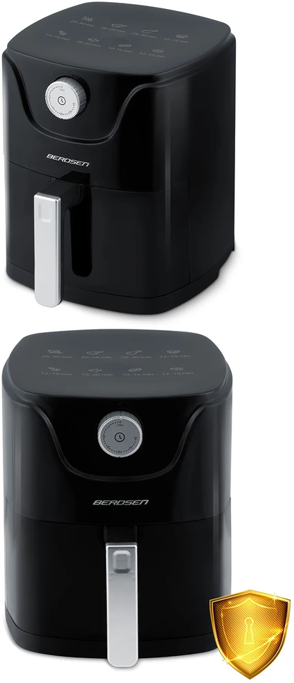 Belaidė juoda gruzdintuvė Berdsen BD-654 Air Fryer