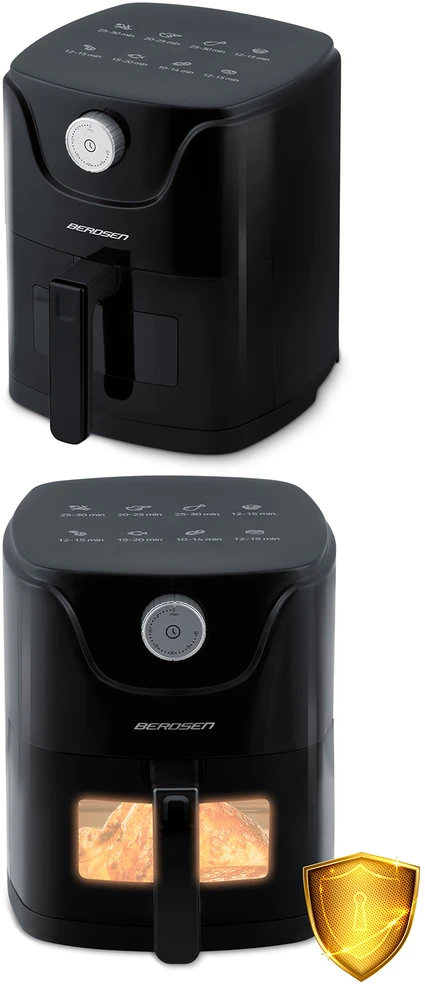 Belaidė juoda gruzdintuvė Berdsen BD-654 Air Fryer