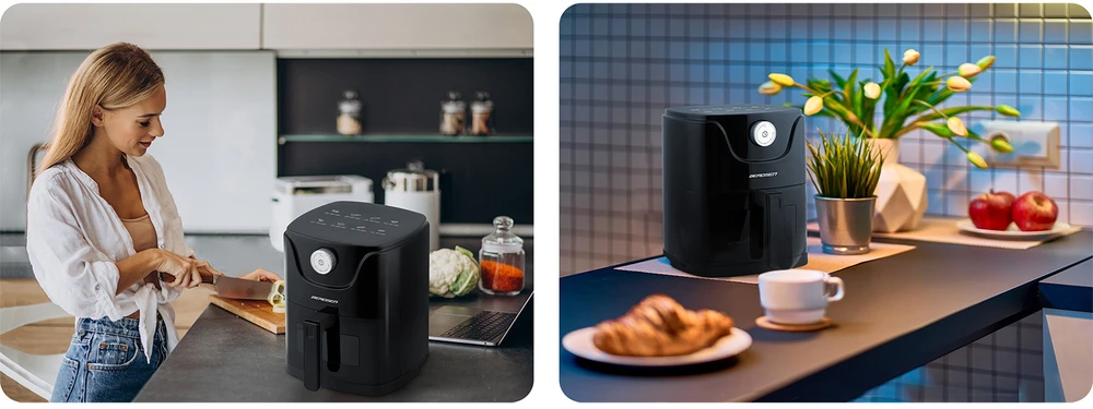 Belaidė juoda gruzdintuvė Berdsen BD-654 Air Fryer